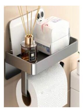 Wall-Mount Toilet Paper Holder